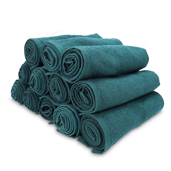Monarch Brands Salon Towels , Hunter Green, 12PK P-BB-1628-3HUN - main